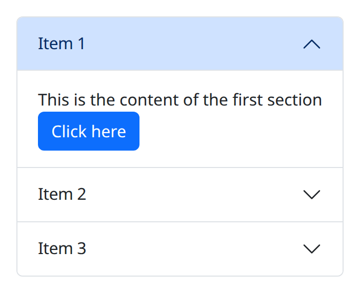 accordion_simple example
