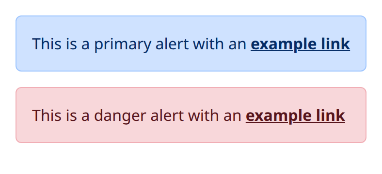 alert_link example